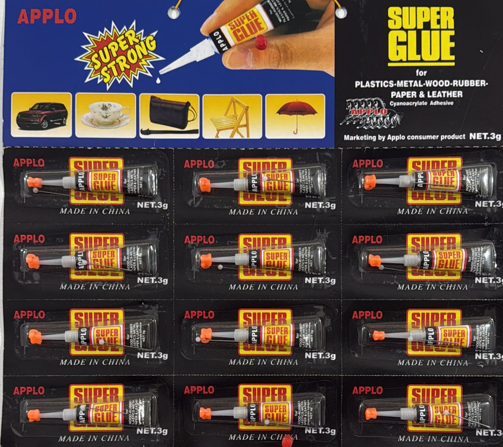 APPLO ALUMINUM SUPERGLUE